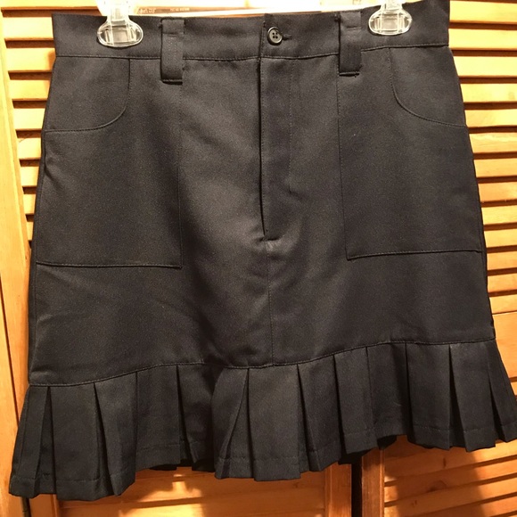 U.S.Polo Assoc. Navy Blue Uniform Skirt - Picture 1 of 8